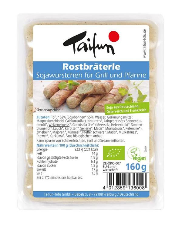 Produktfoto zu Tofu - kleine Rostbräterle