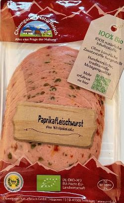 Produktfoto zu Paprika-Fleischwurst Scheiben