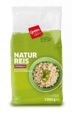 Produktfoto zu Natur Reis Mittelkorn 1kg