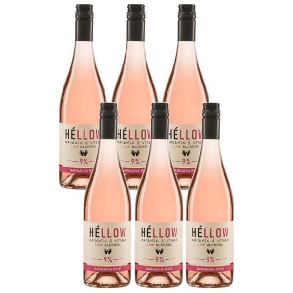 Produktfoto zu Kiste HÉLLOW Garnacha Rosé 6*0,75l