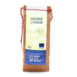 Produktfoto zu Grüne Linsen 250g regional