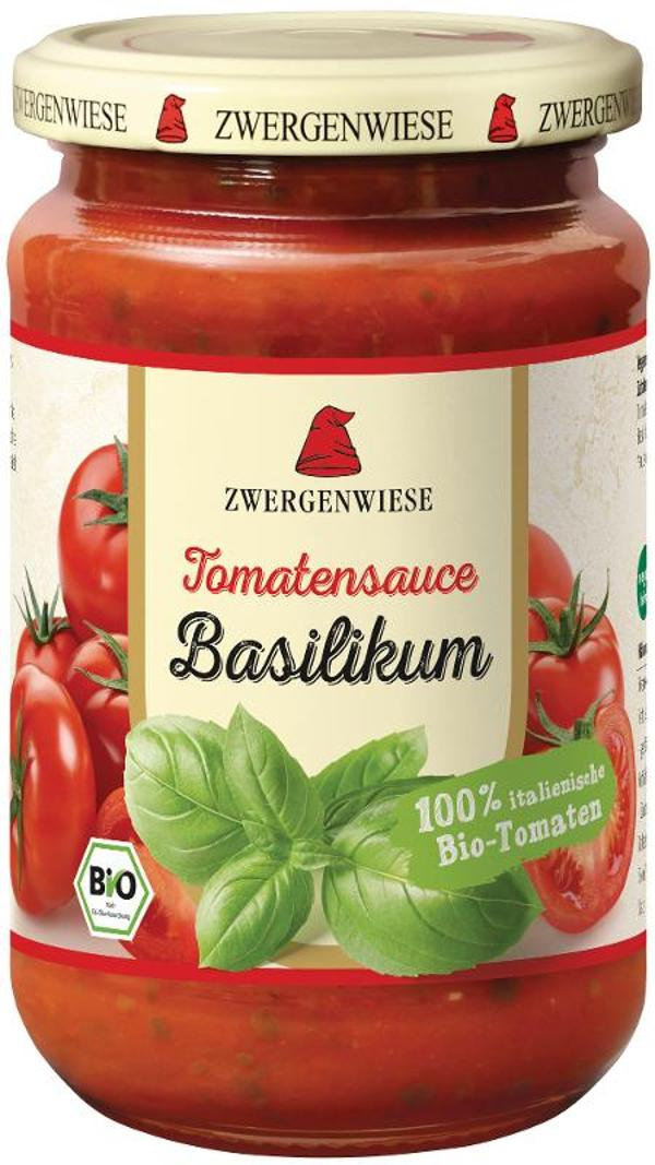 Produktfoto zu Tomatensauce Basilikum 350g