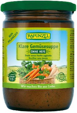 Produktfoto zu Klare Suppe ohne Hefe 300g im Glas