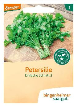 Produktfoto zu Glatte Petersilie Saatgut