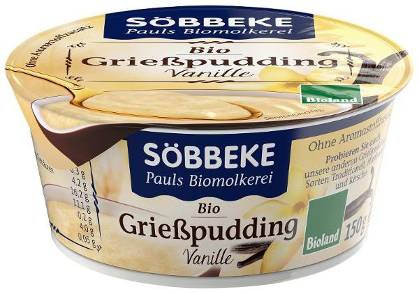 Produktfoto zu Griesspudding mit Vanille