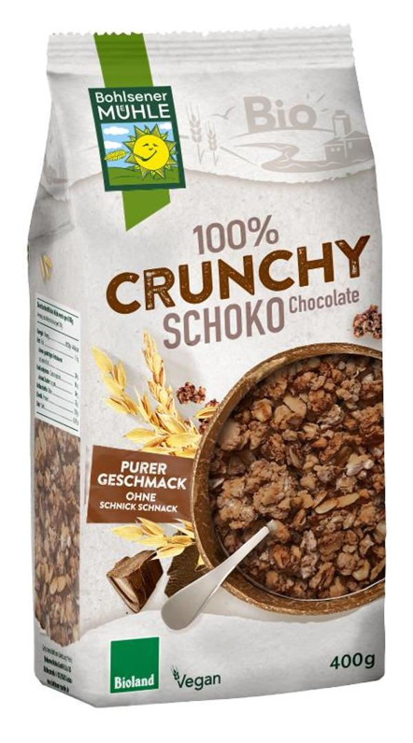 Produktfoto zu Crunchy 100% Schoko 400g