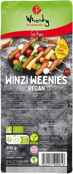 Produktfoto zu Veganwurst Winzi-Weenies