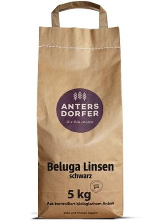 Produktfoto zu Beluga Linsen schwarz 5kg-Sack