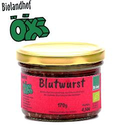 Produktfoto zu Blutwurst im Glas 170g