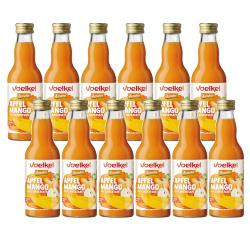 Produktfoto zu Kiste Apfel-Mango-Saft 12*0,2l