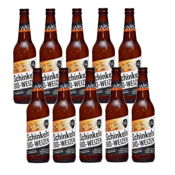 Produktfoto zu Kiste Schinkels Weizen 10*0,5l