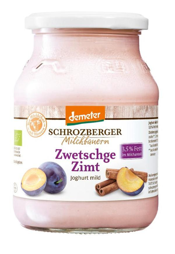 Produktfoto zu Joghurt  Zwetschge Zimt