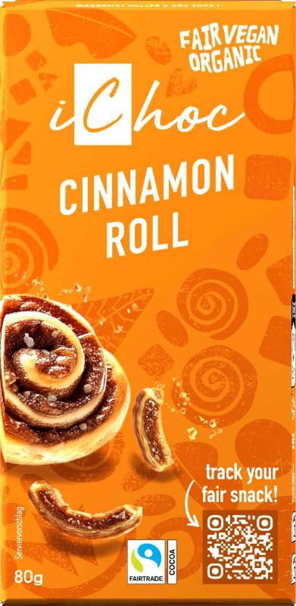 Produktfoto zu iChoc Cinnamon Roll 80g