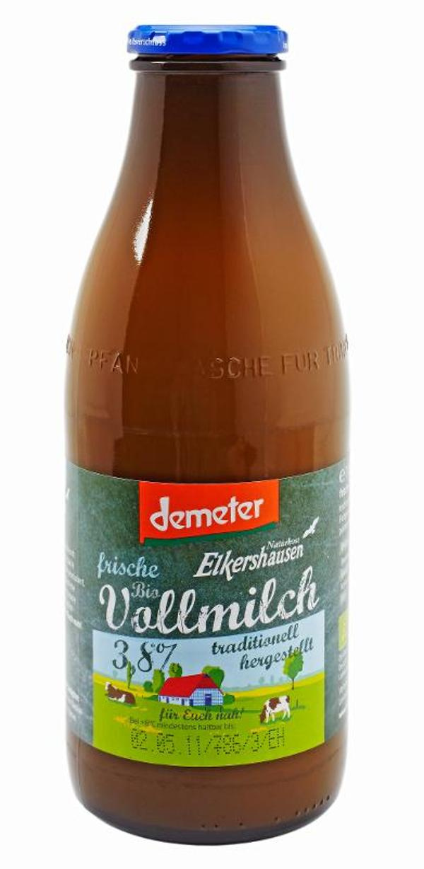 Produktfoto zu Flasche Milch 3,8%