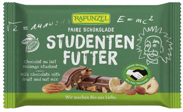 Produktfoto zu Studentenfutter-Vollmilch-Schokolade 100g