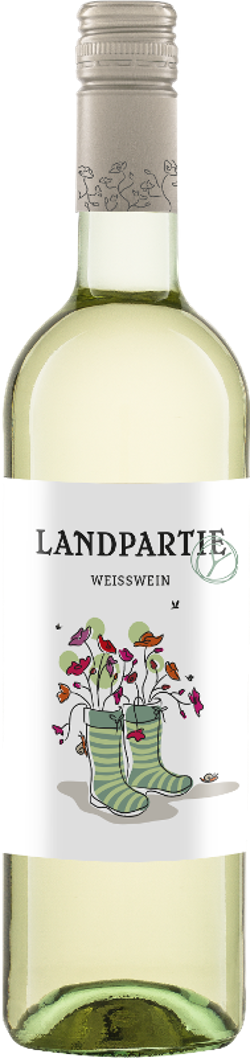 Produktfoto zu Kiste LANDPARTIE Weiß 6*0,75l