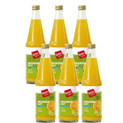 Produktfoto zu Kiste Orangensaft 6*0,7l