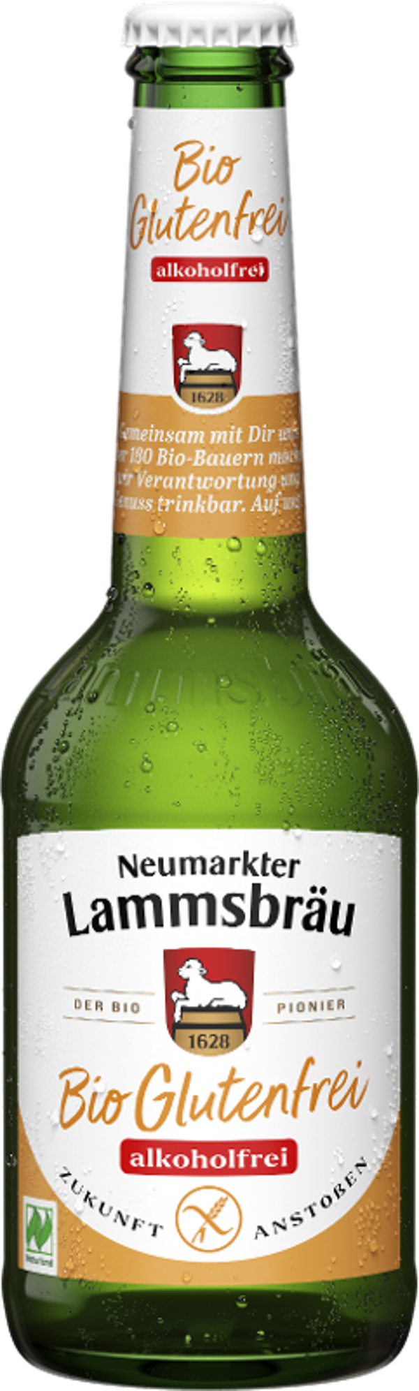 Produktfoto zu Kiste Lammsbräu gluten-& alkoholfrei 10*0,33l