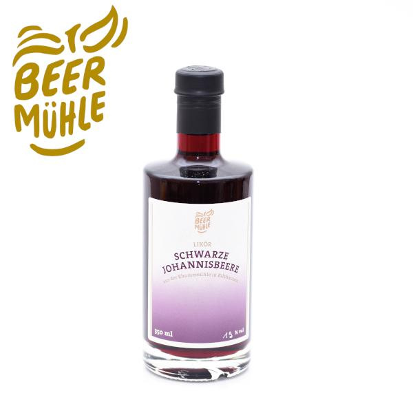 Produktfoto zu Schwarze Johannisbeer Likör 350ml